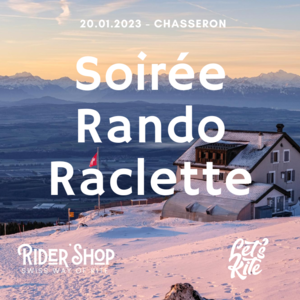 Soirée Rando Raclette - Premier évènement Let's Kite :: 20 janvier 2023 :: Agenda :: LetsKite.ch