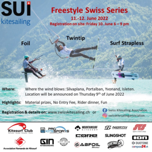 The Freestyle Swiss Series - Isleten :: 11-12 juin 2022 :: Agenda :: LetsKite.ch