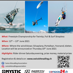 SKA Freestyle Swiss Series - Isleten :: 12-13 June 2021 :: Agenda :: LetsKite.ch