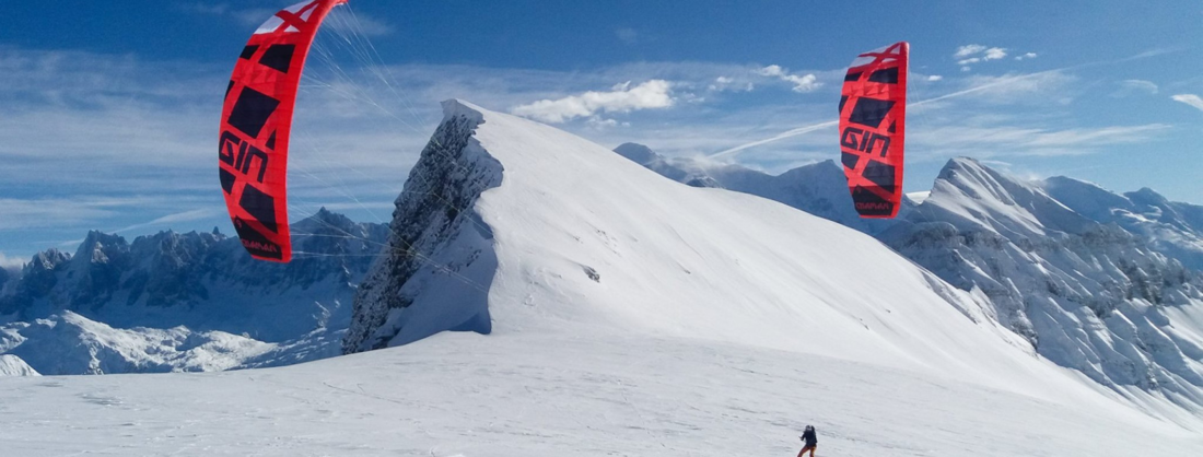 Comment apprendre le snowkite?