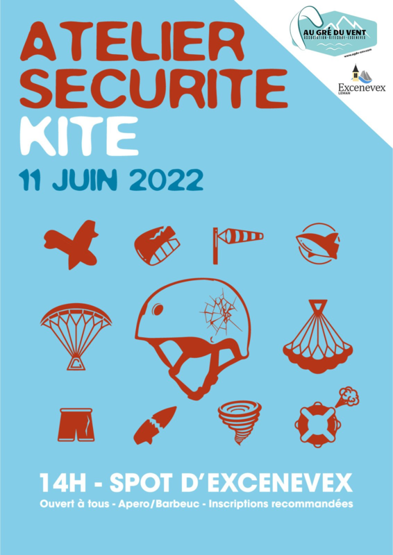 Atelier Sécurité Kite - Plage d'Excenevex
